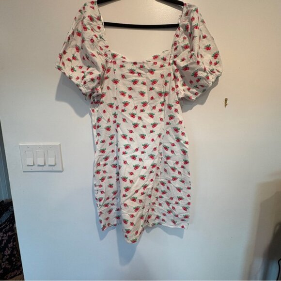 Vero Moda White Floral Mini Dress - Picture 4 of 6